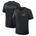 Pittsburgh Steelers Nike 2025 NFL Crucial Catch Tri-Blend Dri-FIT T-Shirt - Black