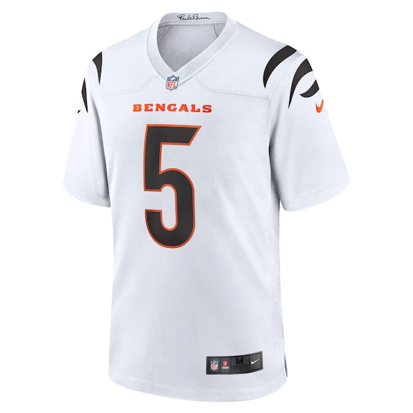 Tee Higgins Cincinnati Bengals Nike  Game Jersey - White/Orange