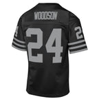 Charles Woodson Las Vegas Raiders  Youth 1998 Throwback Fashion Jersey - Black