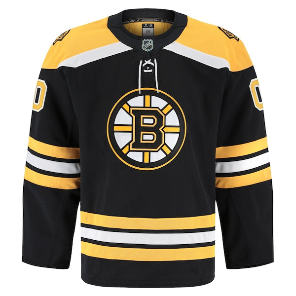 Boston Bruins  Home Authentic Pro Custom Jersey - Black/White