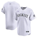 Colorado Rockies Nike Home Limited Player Jersey - White