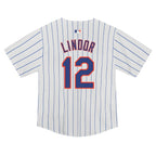 Francisco Lindor New York Mets Nike Toddler  Game Jersey - White