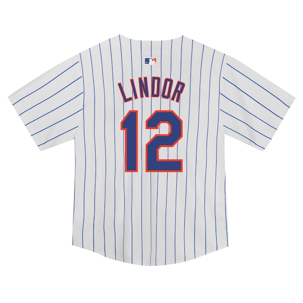Francisco Lindor New York Mets Nike Toddler  Game Jersey - White