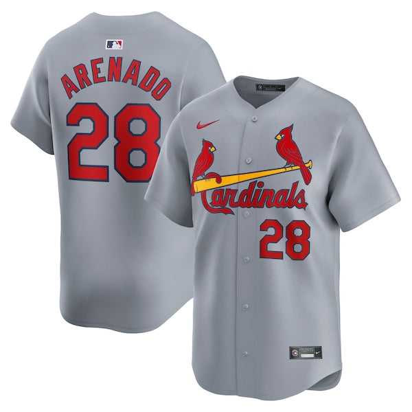Nolan Arenado St. Louis Cardinals Nike Away Limited Player Jersey - Gray/White