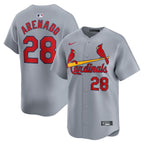 Nolan Arenado St. Louis Cardinals Nike Away Limited Player Jersey - Gray/White