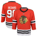 Connor Bedard Chicago Blackhawks Youth Home Replica Player Jersey - Red/White
