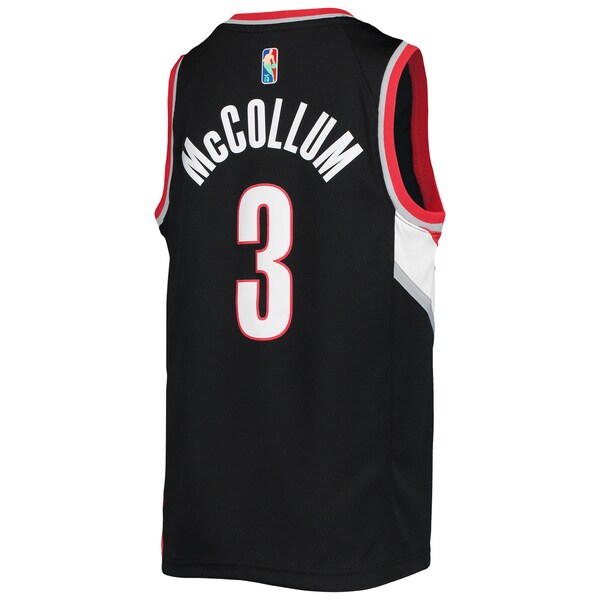 C.J. McCollum Portland Trail Blazers Nike Youth 2021/22 Diamond Swingman Jersey - Icon Edition - Black