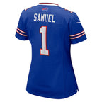 Curtis Samuel Buffalo Bills Nike Women's  Game Jersey -  Royal