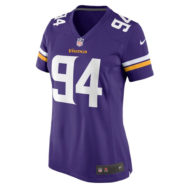 Taki Taimani Minnesota Vikings Nike Women's  Game Jersey -  Purple