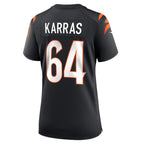 Ted Karras Cincinnati Bengals Nike Women's Game Player Jersey - Black