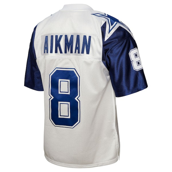 Troy Aikman Dallas Cowboys 1994  Authentic Throwback Retired Player Jersey - White