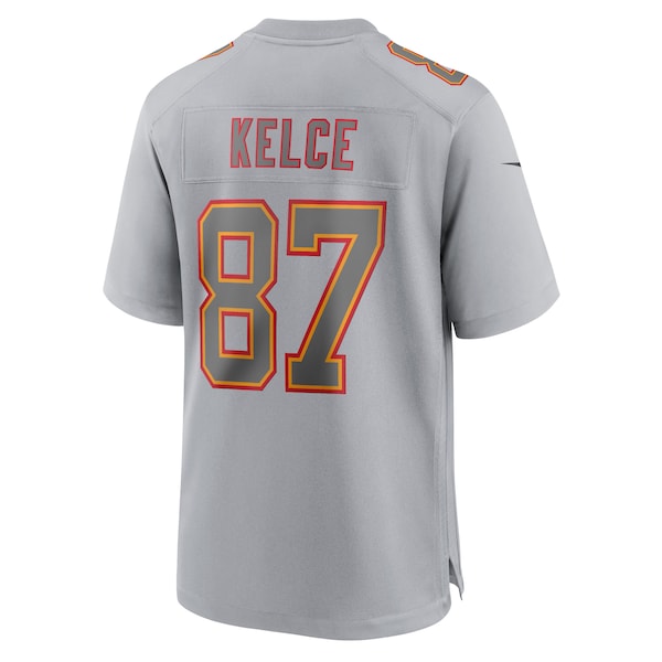 Travis Kelce Kansas City Chiefs Nike Super Bowl LVIII Atmosphere Fashion Game Jersey - Gray