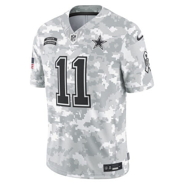 Micah Parsons Dallas Cowboys Nike 2024 Salute to Service Limited Jersey - Arctic Camo