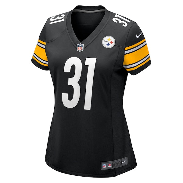 Beanie Bishop Pittsburgh Steelers Nike Women's  Game Jersey -  Black