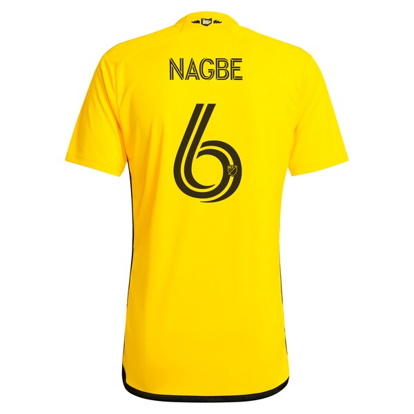 Darlington Nagbe Columbus Crew adidas 2024 The Home Kit Replica Player Jersey - Yellow