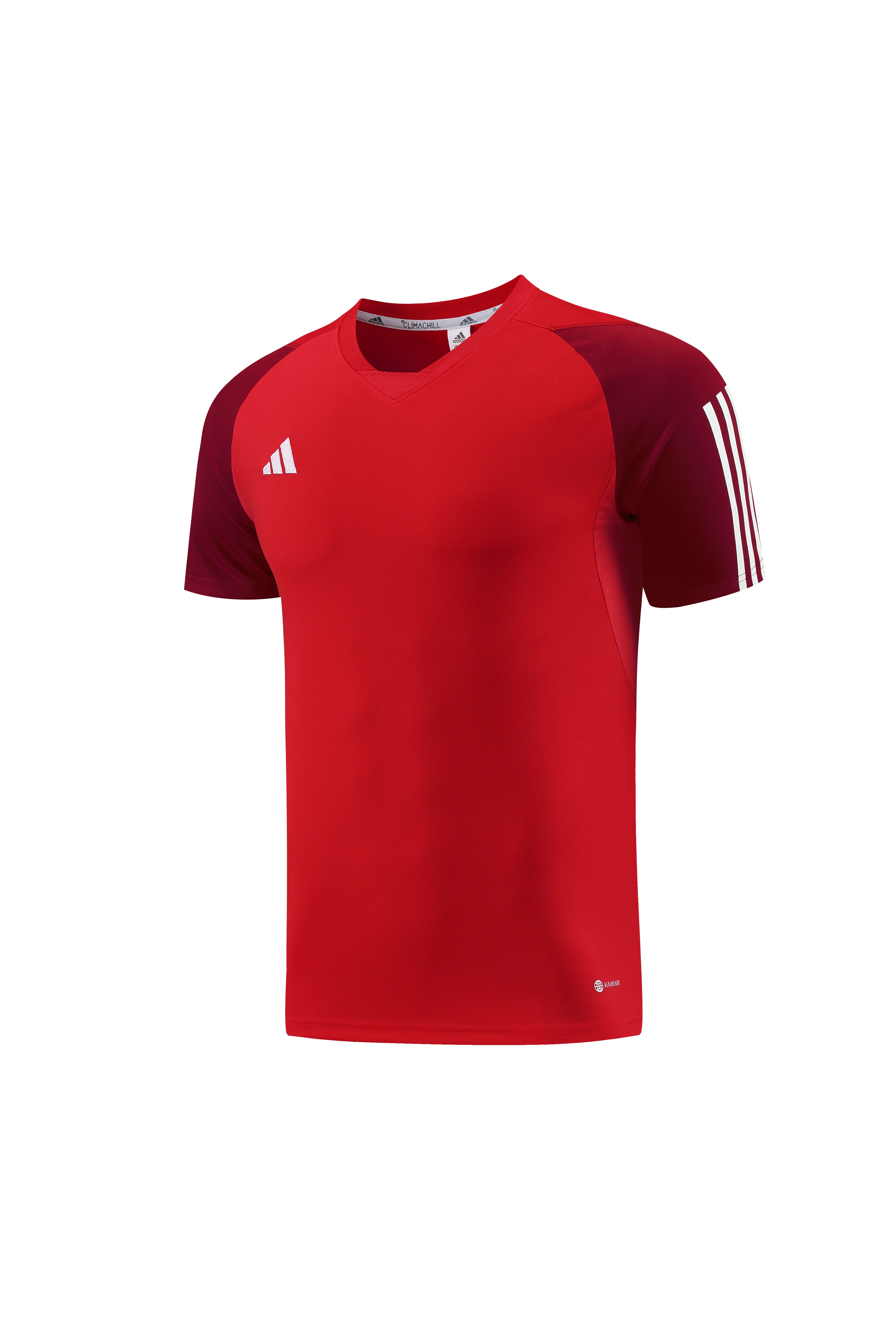 Adidas Short Sleeve Training Jersey Set - AD03- Red