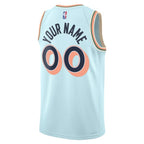 San Antonio Spurs Nike Unisex 2024/25 Custom Swingman Jersey - City Edition - Light Blue