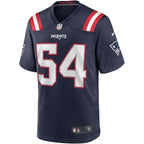 Tedy Bruschi New England Patriots Nike Game Retired Player Jersey - Navy/Red
