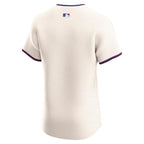 Philadelphia Phillies Nike Alternate 2 Elite Jersey - Cream/White/Light Blue