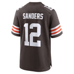 Shedeur Sanders Cleveland Browns Nike 2025 NFL Draft Game Jersey - Brown