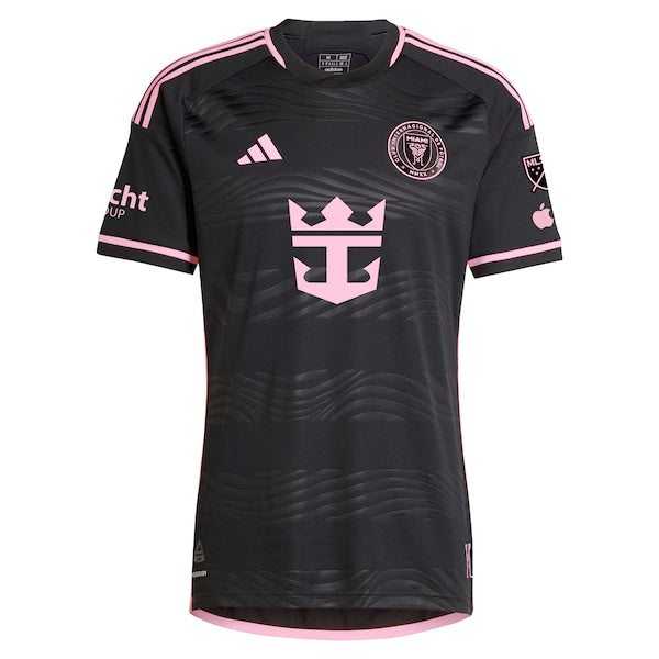 Inter Miami CF adidas 2024 La Noche Authentic Custom Jersey - Black