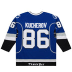 Nikita Kucherov Tampa Bay Lightning 2013-14 Power Play Jersey - Blue