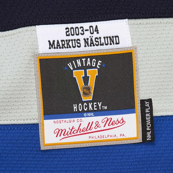 Markus Naslund Vancouver Canucks 2003-04 Power Play Jersey - Navy