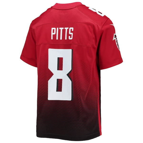 Kyle Pitts Atlanta Falcons Nike Youth Game Jersey - Red/Black