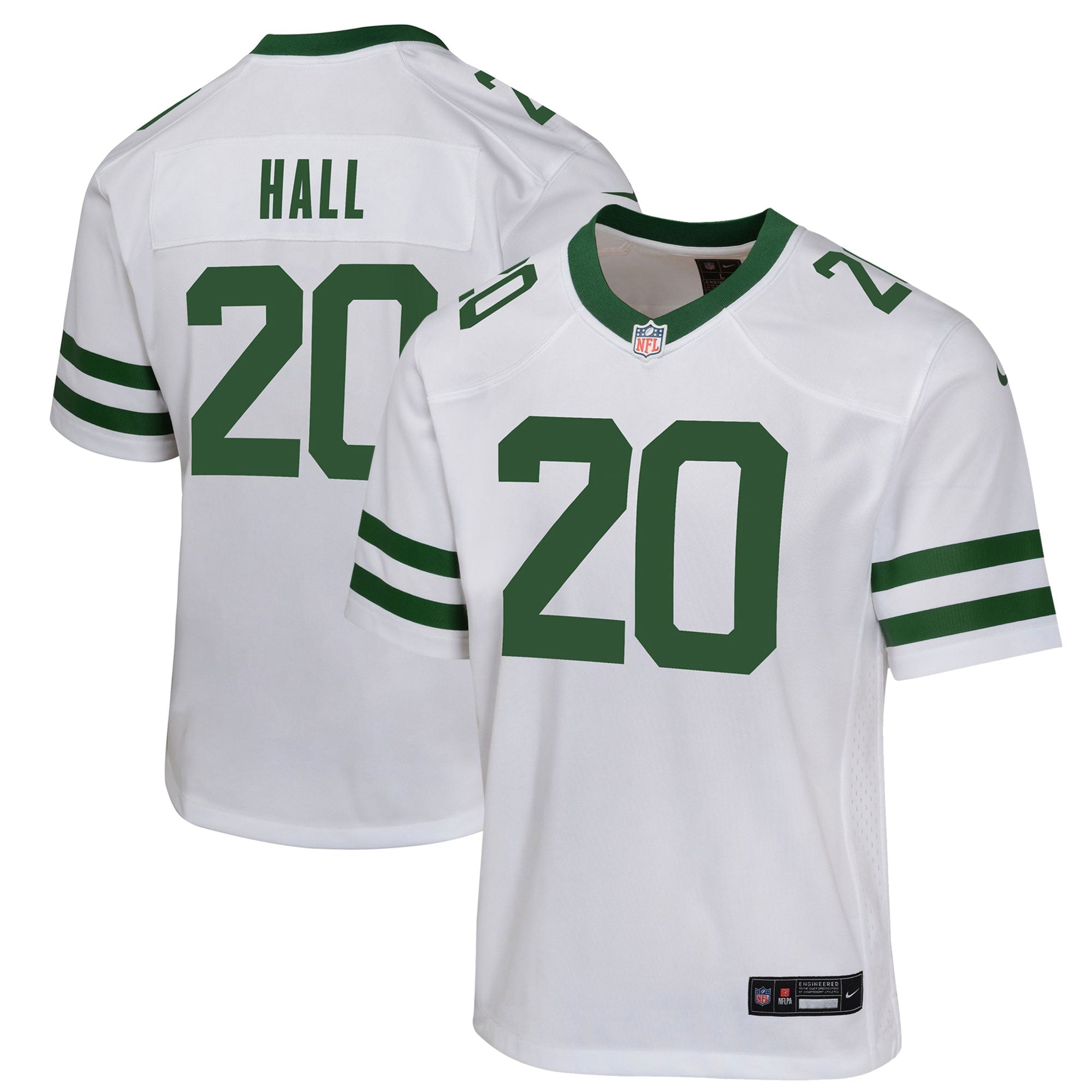 Breece Hall New York Jets Nike Youth Alternate Game Jersey - Legacy Black