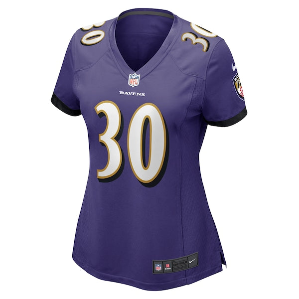 Trenton Simpson Baltimore Ravens Nike Women's  Game Jersey -  Purple