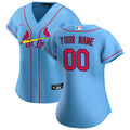 St. Louis Cardinals Nike Women's Alternate Replica Custom Jersey - Blue