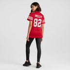 Ross Dwelley San Francisco 49ers Nike Women's Team Game Jersey -  Scarlet