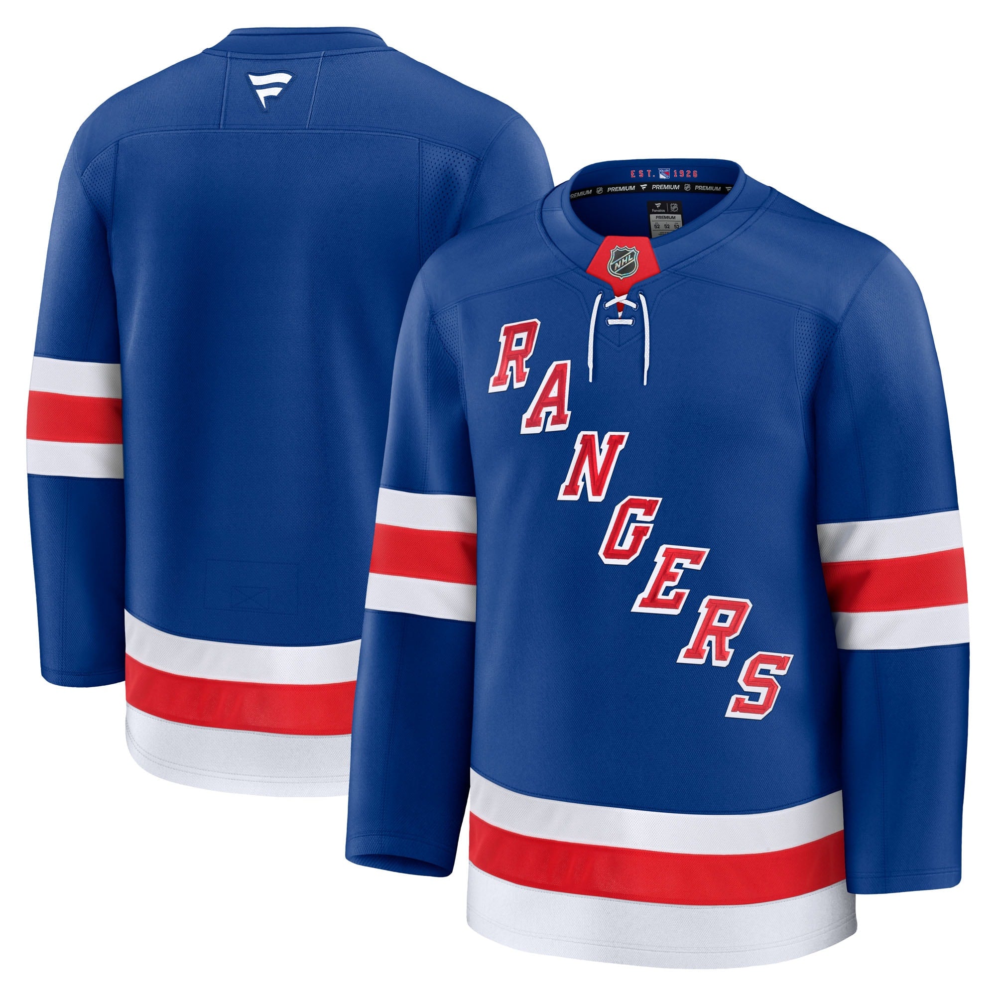 New York Rangers  Alternate Premium Jersey - Navy/Blue/White