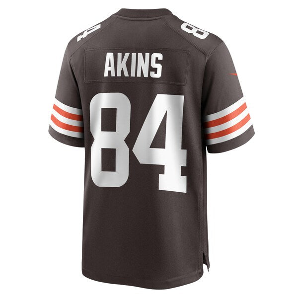 Jordan Akins Cleveland Browns Nike Team Game Jersey -  Brown