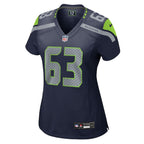 Sataoa Laumea Seattle Seahawks Nike Women's Team Game Jersey -  College Navy