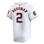 Alex Bregman Houston Astros Nike 2024 MLB World Tour Mexico City Series Home Limited Player Jersey - White