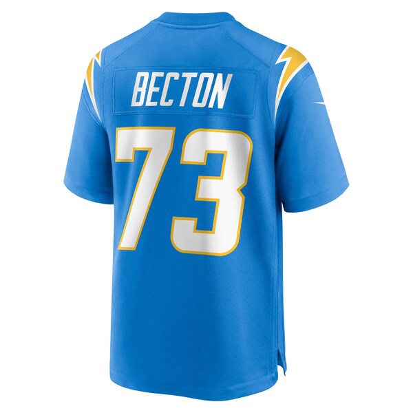 Mekhi Becton Los Angeles Chargers Nike Team Game Jersey -  Powder Blue