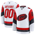 Carolina Hurricanes  Away Premium Custom Jersey - White