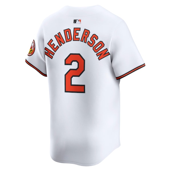 Gunnar Henderson Baltimore Orioles Nike Limited Player Jersey - White/Gray