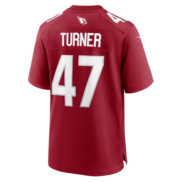 Ezekiel Turner Arizona Cardinals Nike Team Game Jersey -  Cardinal