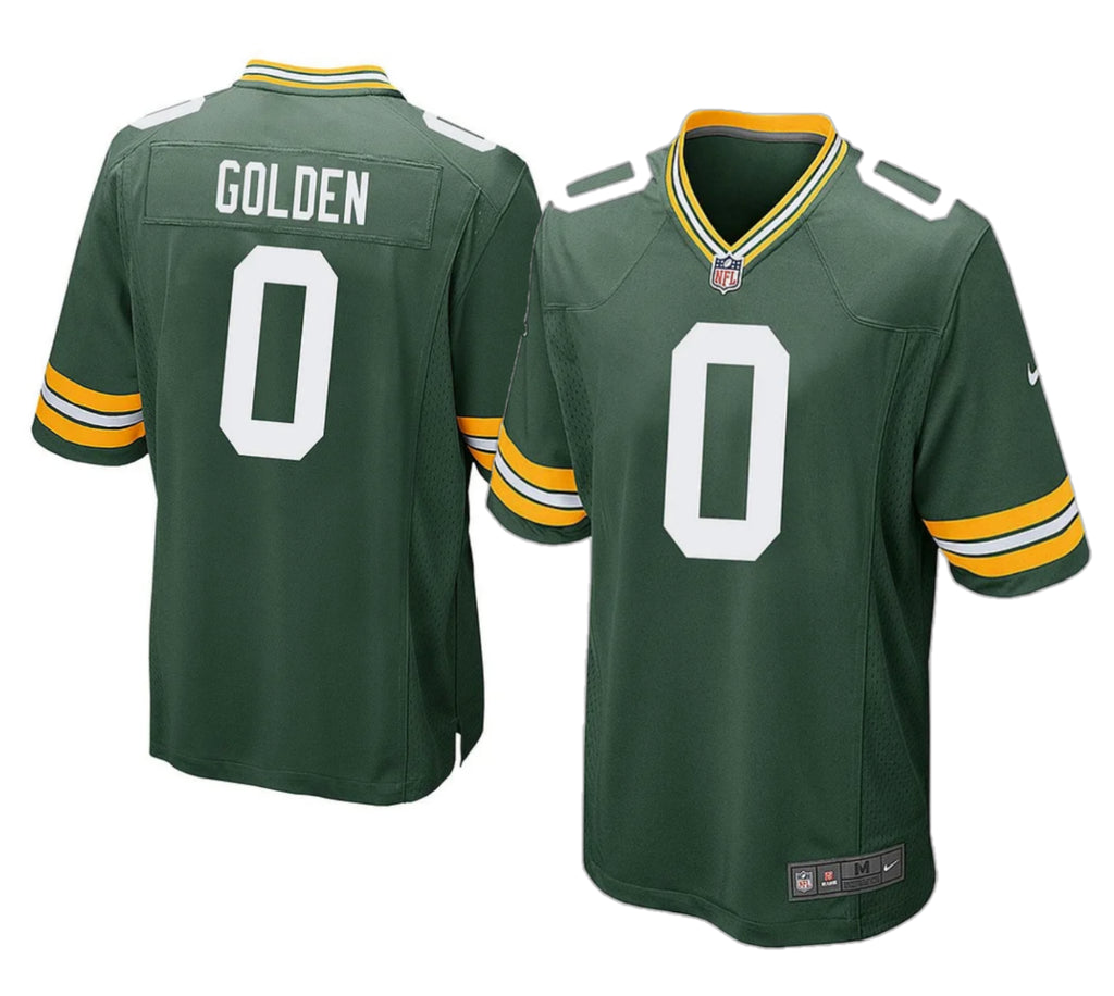 Matthew Golden Green Bay Packers Nike Game Jersey - Green