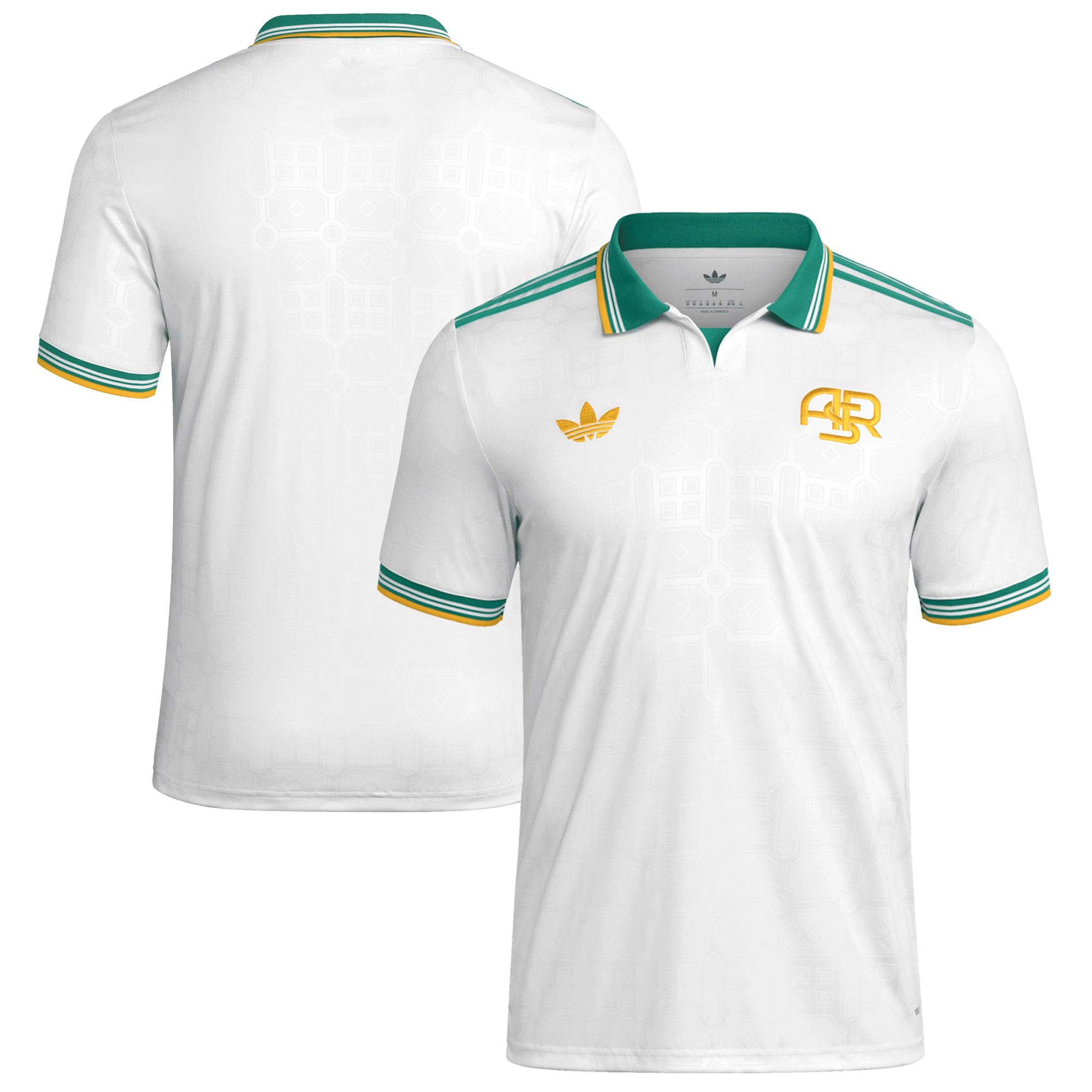 AS Roma adidas 2025/26 Home Replica Jersey - Red/White