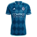 Jake Davis Sporting Kansas City adidas 2024 Diamonds Our Forever Authentic Player Jersey - Navy
