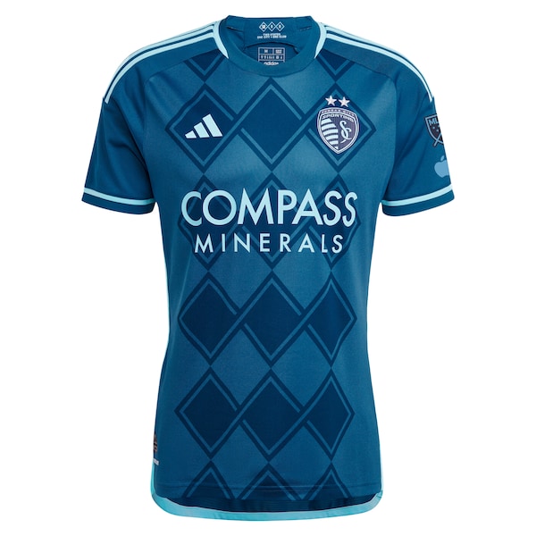 Jake Davis Sporting Kansas City adidas 2024 Diamonds Our Forever Authentic Player Jersey - Navy