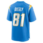 Will Dissly Los Angeles Chargers Nike  Game Jersey -  Powder Blue