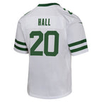 Breece Hall New York Jets Nike Youth Game Jersey - Legacy White/Black/Green
