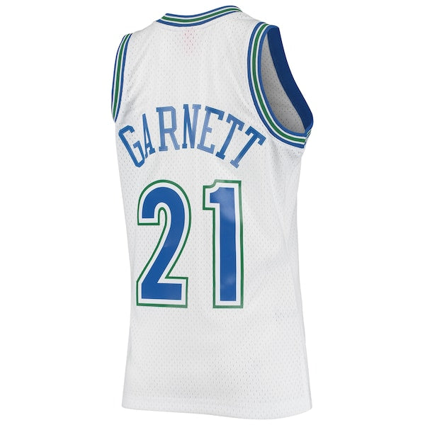 Kevin Garnett Minnesota Timberwolves 1995/96 Hardwood Classics Swingman Jersey - White