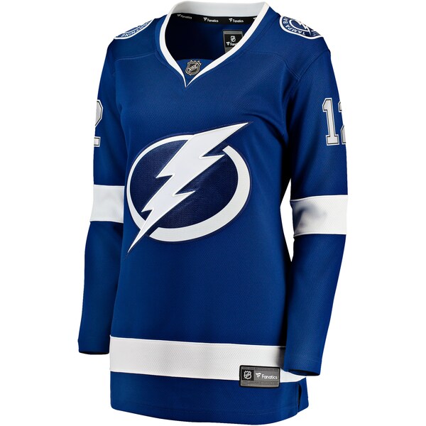 Jakob Pelletier Tampa Bay Lightning  Women's Home Breakaway Jersey - Blue