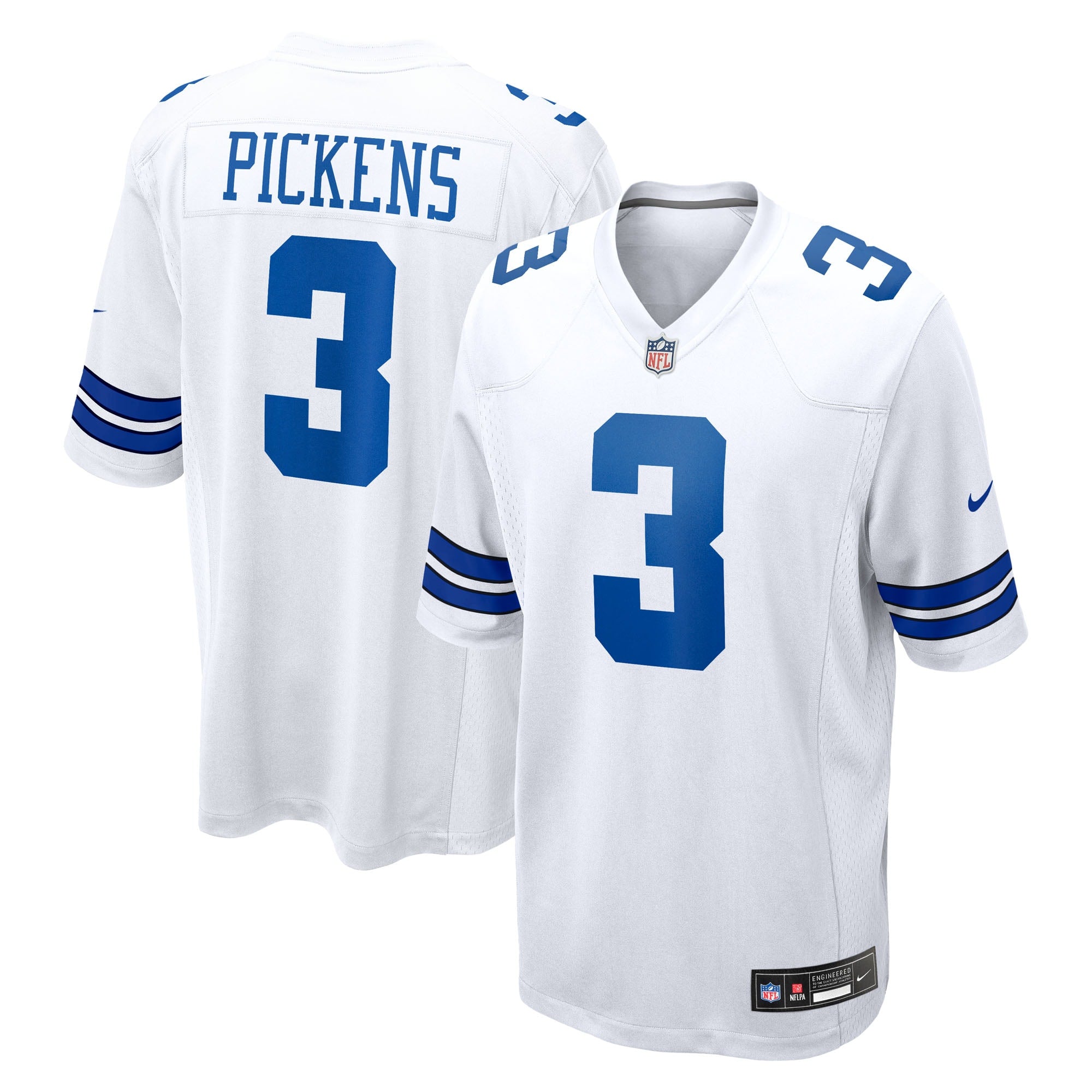 George Pickens Dallas Cowboys Nike Game Jersey - Navy/White