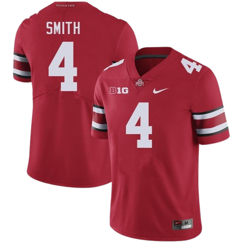 Jeremiah Smith Ohio State Buckeyes #4 Limited Jersey - Red